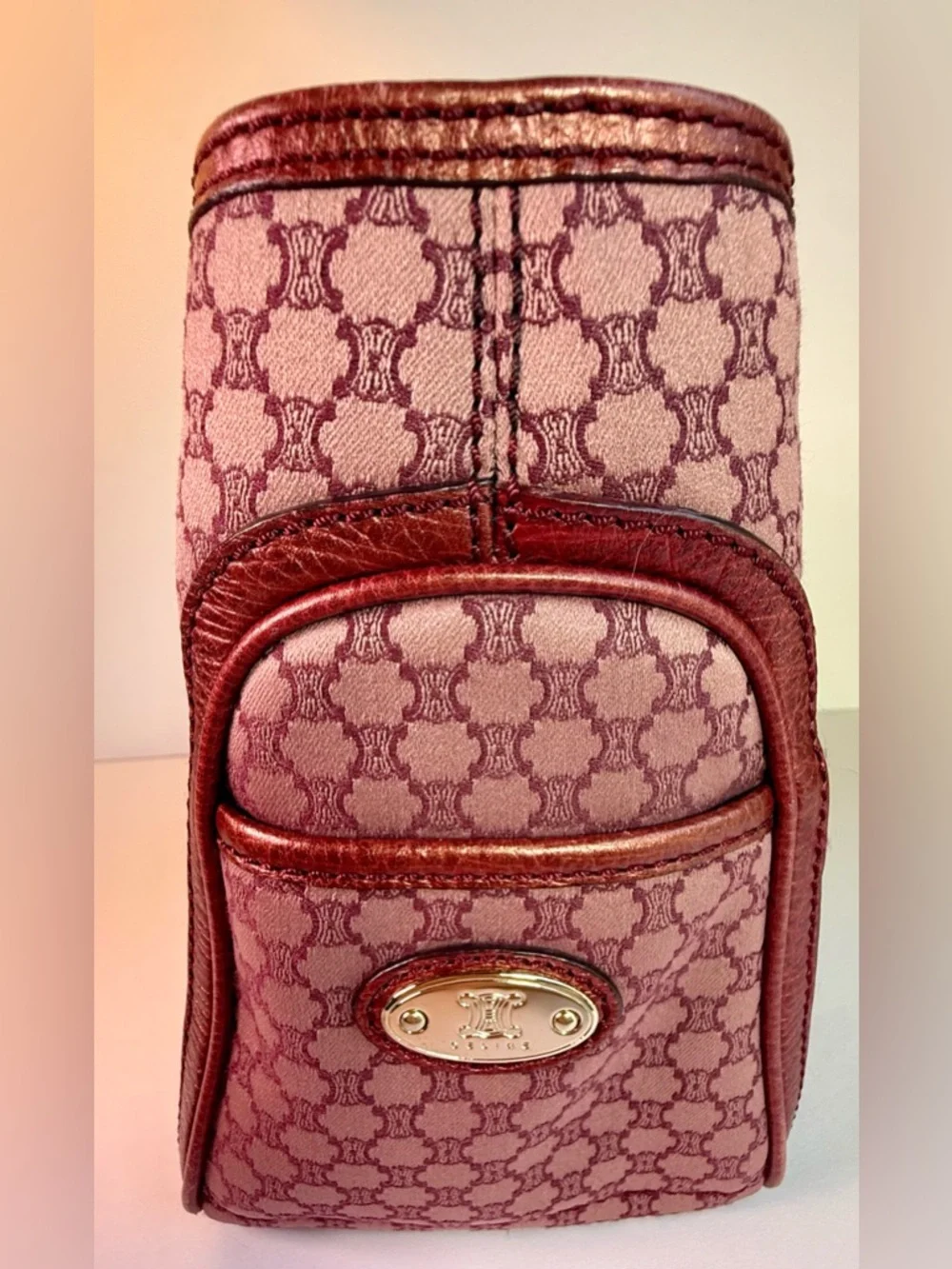 Celine Pink Macadam Boogie Bag Y2K Vintage Satchel